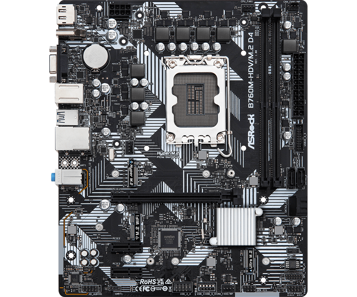 MB Asrock B760M-HDV/M.2 DDR4