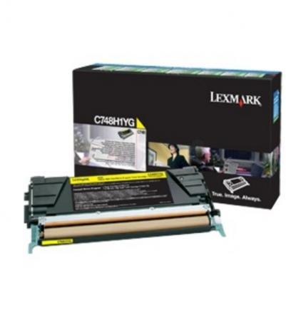 rice toner LEXMARK C748H3YG YELLOW TONER