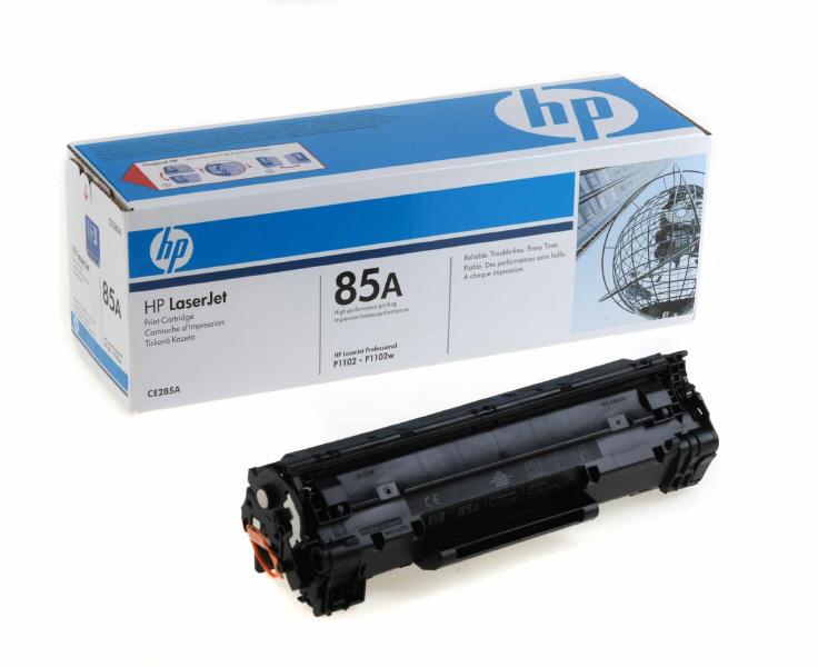 HP CE285A BLACK TONER CARTRIDGE Toner HP OEM CE285A, negru