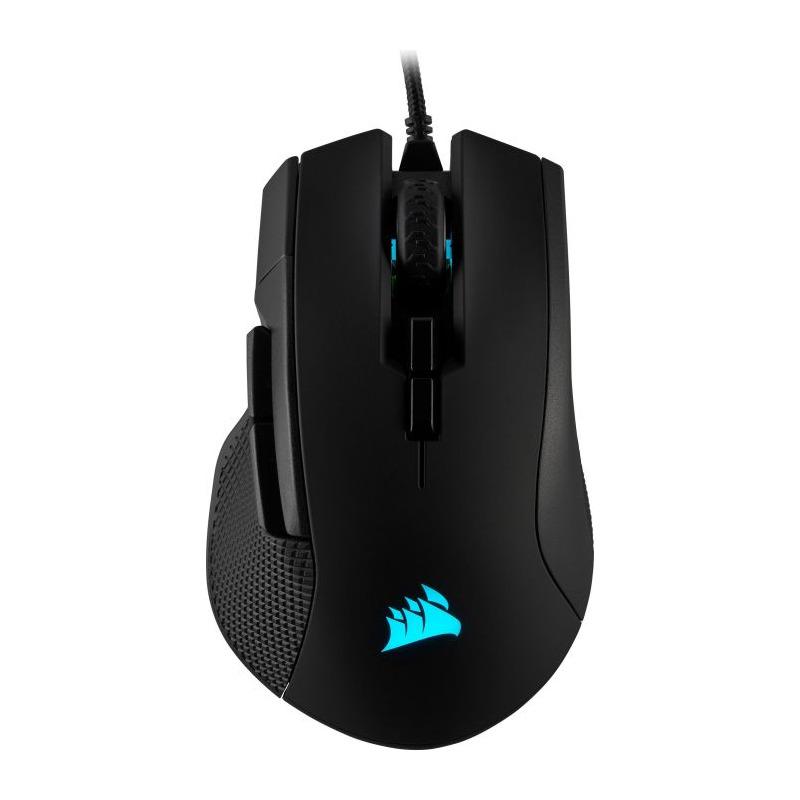 Mouse Gaming Corsair IRONCLAW RGB, Iluminare RGB iCUE, Negru