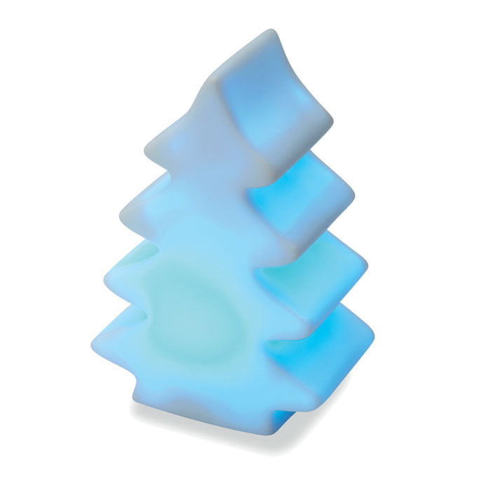 Luminite in forma de bradut.
