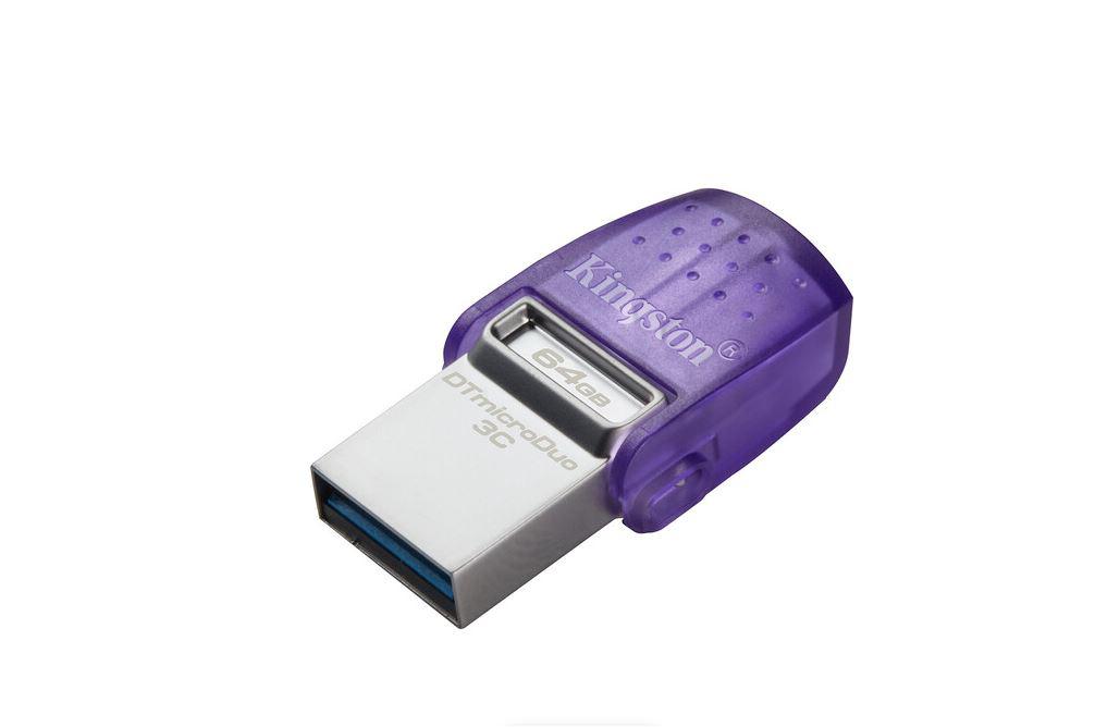 USB 64GB DT mDUO USB 3.0 KS DTDUO3CG3/64 USB Flash Drive Kingston 64GB DT MicroDuo, USB 3.0, micro USB 3C