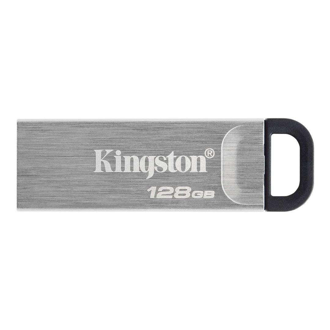 USB 128GB KS DTKN METALIC 3.2 USB Flash Drive Kingston, DataTraveler Kyson, 128GB, USB 3.2, metalic