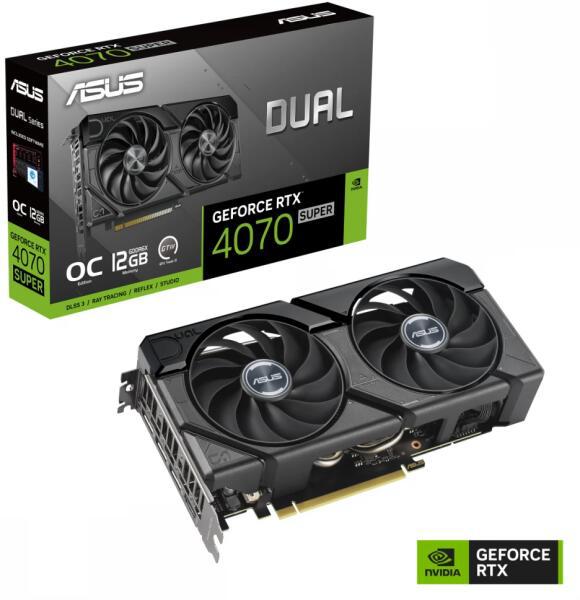 VGA AS DUAL RTX 4070 SUPER EVO OC 12GB