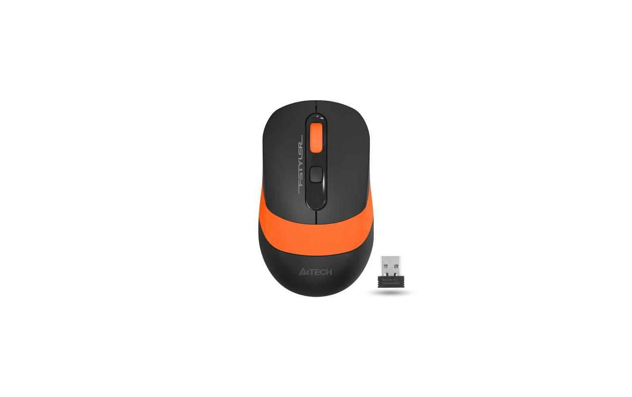 MOUSE A4TECH FG10 WS 2000DPI, PORTOCALIU