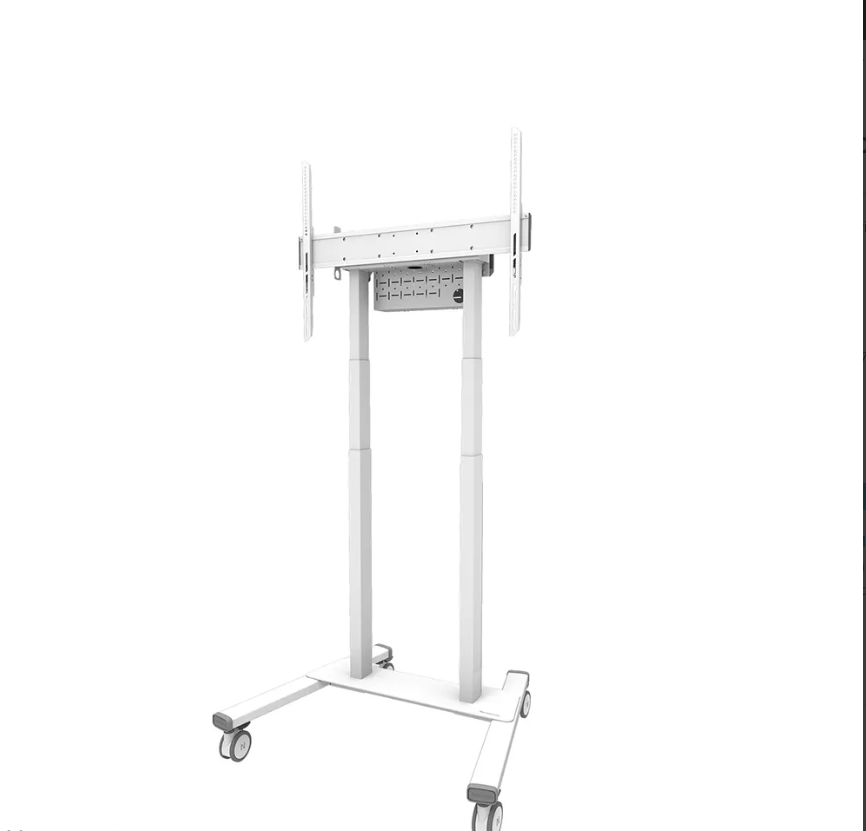 Stand podea mobil NM 55-100 110kg alb Stand podea mobil NM 55