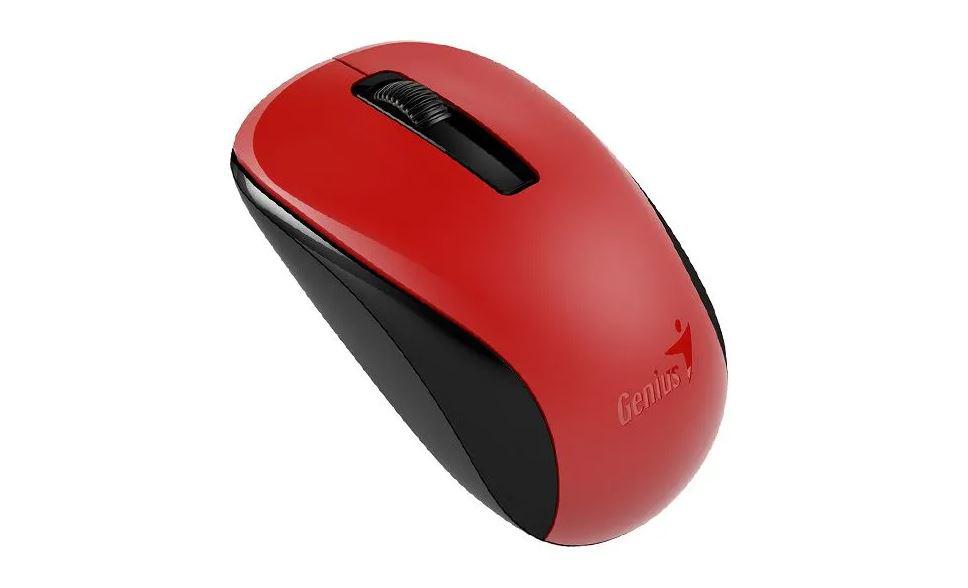 Mouse Genius NX-7005 wireless, rosu Mouse Genius wireless NX-7005, 2.4Ghz, optic, 1200 dpi, butoane/scroll 3/1, rosu