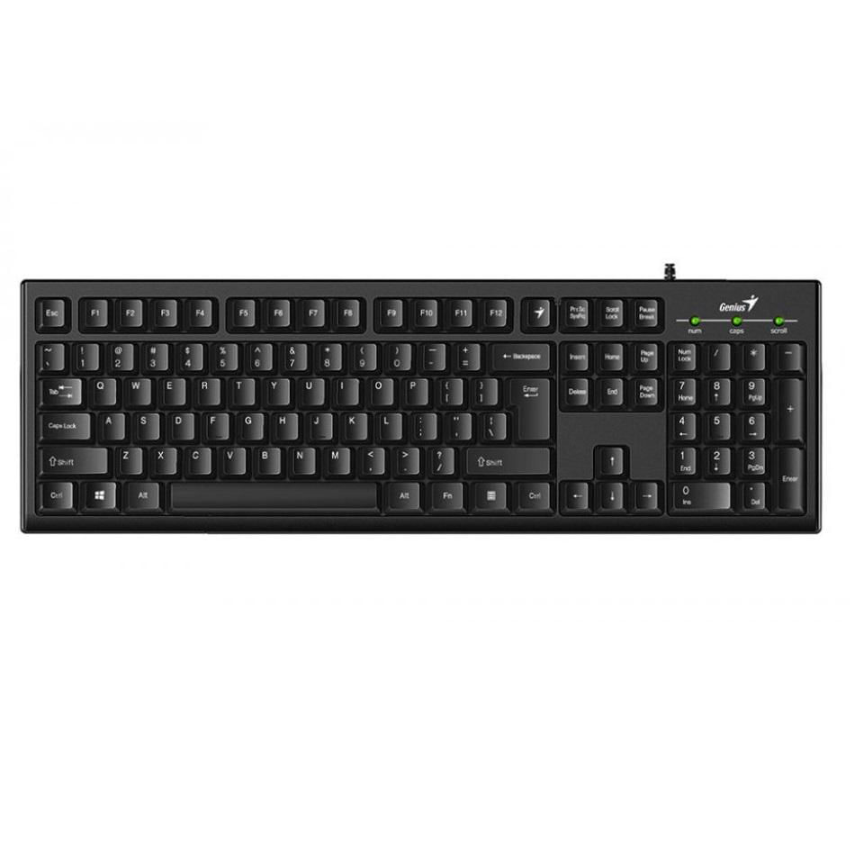 Tastatura Genius KB-100 cu fir USB RO ng Tastatura Genius Smart KB-100 Black USB RO Recomandat Home/Office