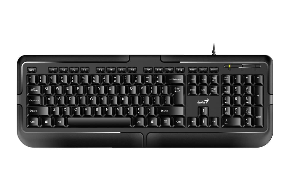 Tastatura Genius KB-118 cu fir, negru