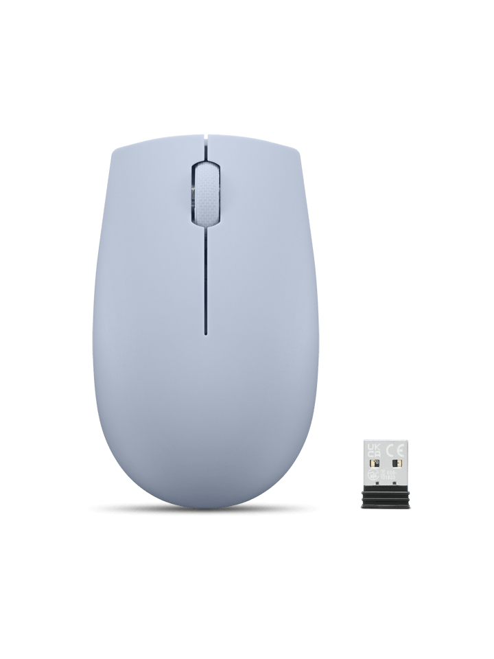 Lenovo 300 Wireless Compact Mouse Blue