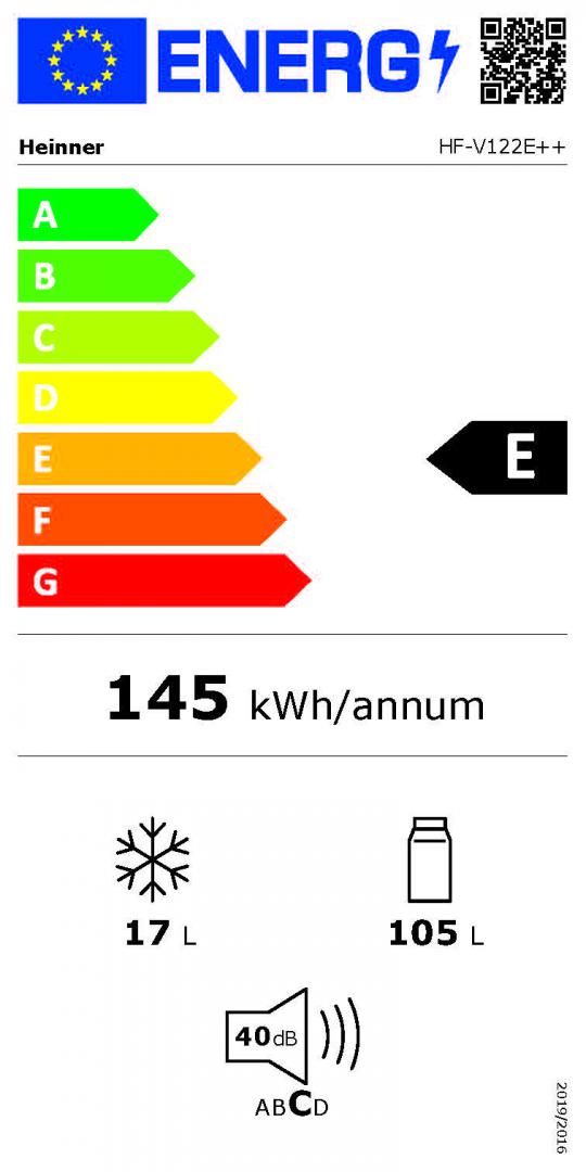 FRIGIDER CU O USA HEINNER HF-V122E++