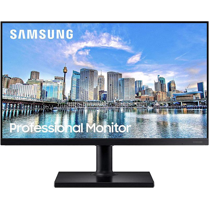 Monitor Samsung 23.8" LF24T450FQRXEN Monitor LED IPS Samsung LF24T450FQRXEN 23.8", Full HD, DisplayPort, Vesa, Negru