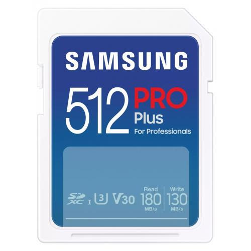 MICROSD PRO PLUS 512GB CL10 W/A SM