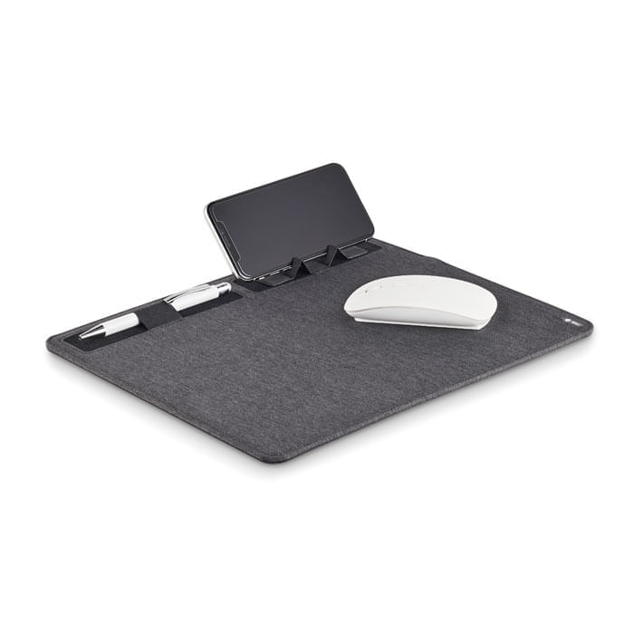 RPET mousepad cu incarcator 15W