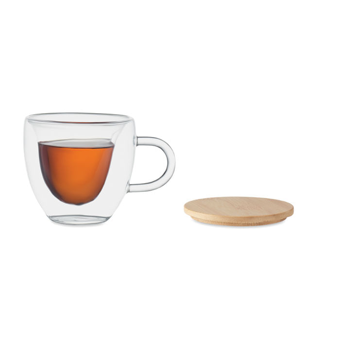 Cana borosilicata cu perete dub
