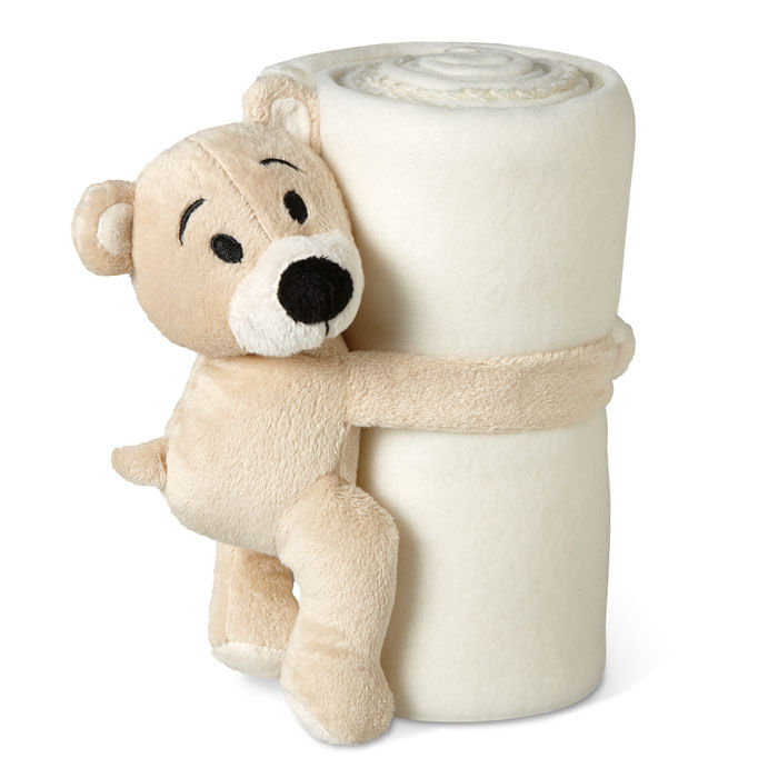 Patura polar cu ursulet Patura polar cu ursulet