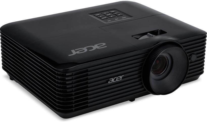 PROJECTOR ACER X1228H Proiector Acer X1228H, XGA 1024*768, up to WUXGA 1920*1200, 4500 lumeni, DLP 3D ready, 4:3/ 16:9, 20.000:1, dimensiune maxima imagine 300