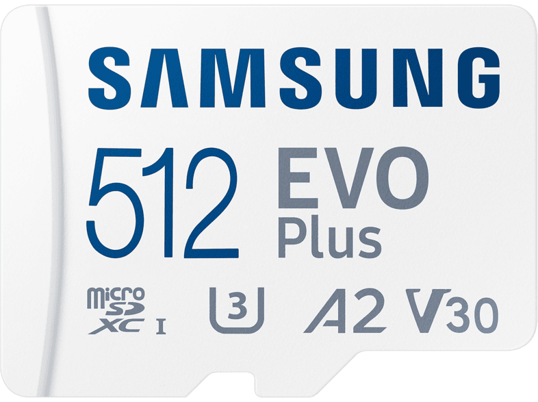 MICROSDXC EVO 512GB CL10 UHS1 W/ AD SM