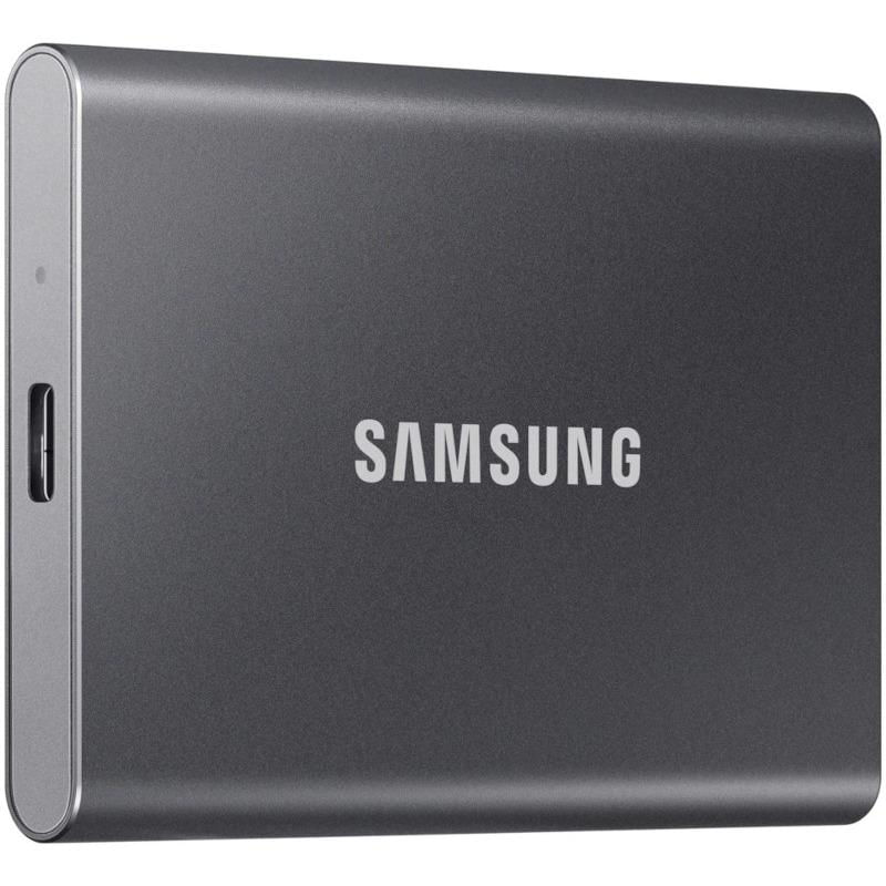 SSD Extern Samsung, 1TB, USB 3.1, Gray SSD extern Samsung T7 Touch portabil, 1TB, USB 3.1, Gray