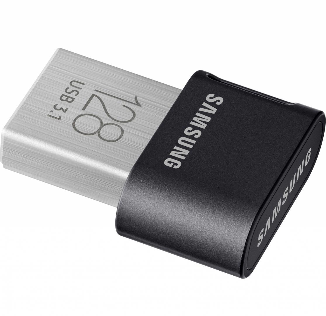 SM USB 128GB FIT PLUS MICRO 3.1 USB Flash Drive Samsung 128GB Fit Plus Micro, USB 3.1 Gen1, viteza 400/MBs