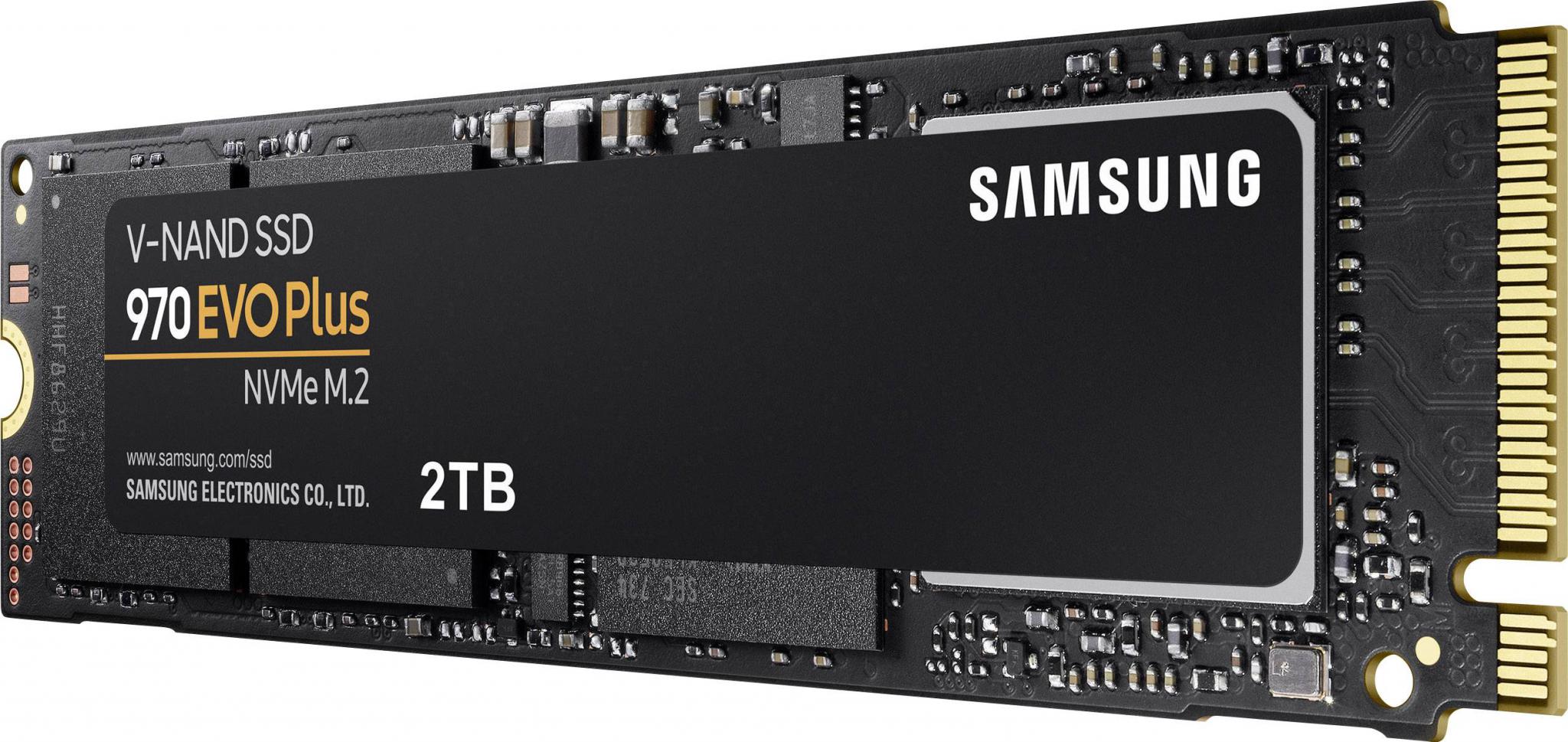 SSD Samsung 970 EVO Plus 2TB PCI Express SSD Samsung, 970 Evo Plus, Retail, 2TB, NVMe M.2 2280 PCI-E