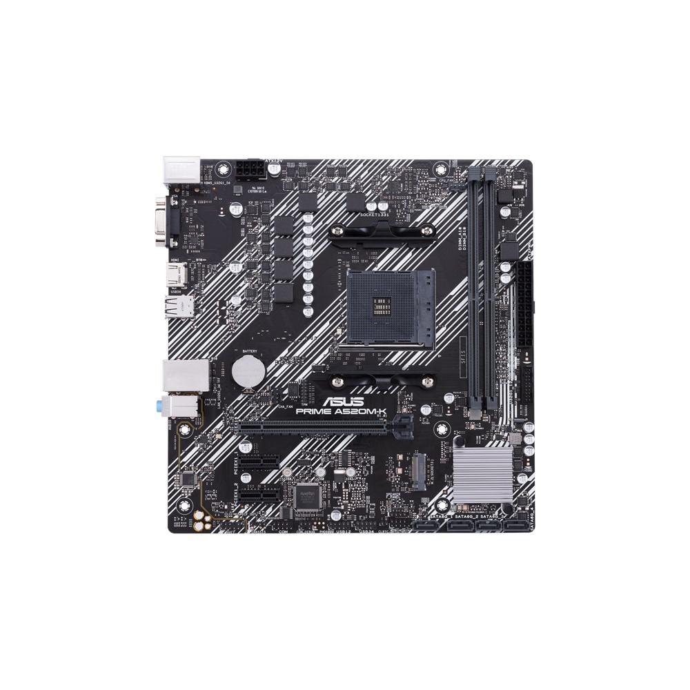 MB ASUS PRIME A520M-K AM4 Placa de baza Asus PRIME A520M-K Socket LGA AM4