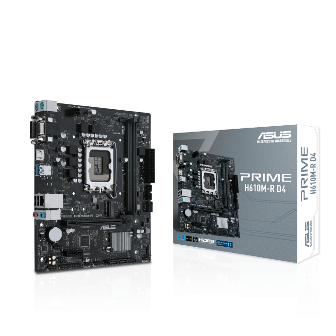 MB ASUS PRIME H610M-R D4 LGA 1700