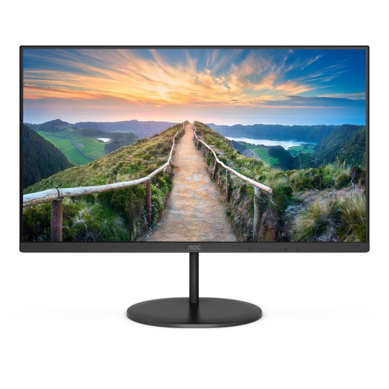 Monitor AOC 23.8" Q24V4EA Monitor 23.8" AOC Q24V4EA, Antiglare, QHD 2560* 1440, 16:9, IPS, 250 cd/ mp, 75 Hz, 4 ms, 1000:1, Adaptive Sync, flicker free, Low Blue Light, boxe