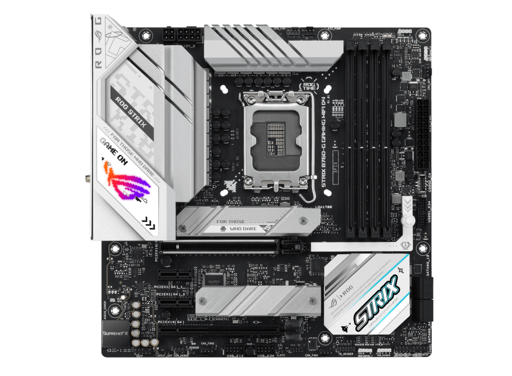 MB AS ROG STRIX B760-G DDR4 WIFI LGA1700 Placa de baza ASUS ROG STRIX B760-G DDR4 WIFI LGA1700 CPU Intel Socket LGA1700 for 13th Gen Intel Core Processors & 12th Gen Intel Core,