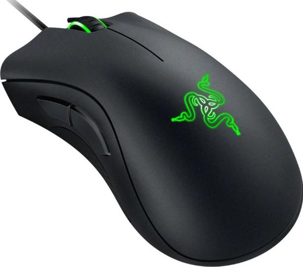 Razer DeathAdder Essential Black Razer DeathAdder Essential - Ergonomic Wired Gaming Mouse  TECH SPECS FORM FACTOR Right-Handed CONNECTIVITY Wired - Standard Braided Cable BATTERY