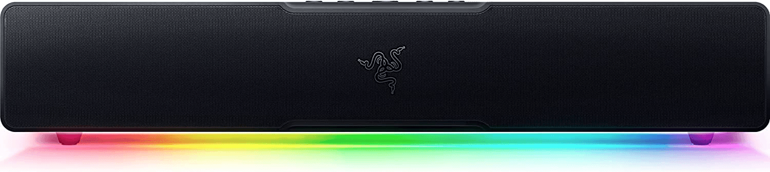 Razer Leviathan V2 X TECHNICAL SPECIFICATIONS FREQUENCY RESPONSE 85 Hz 20 kHz INPUT POWER Type C with Power Delivery DRIVER SIZE - DIAMETERS