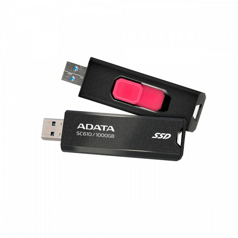 SSD Extern Adata 1000GB USB 3.1 BLACK