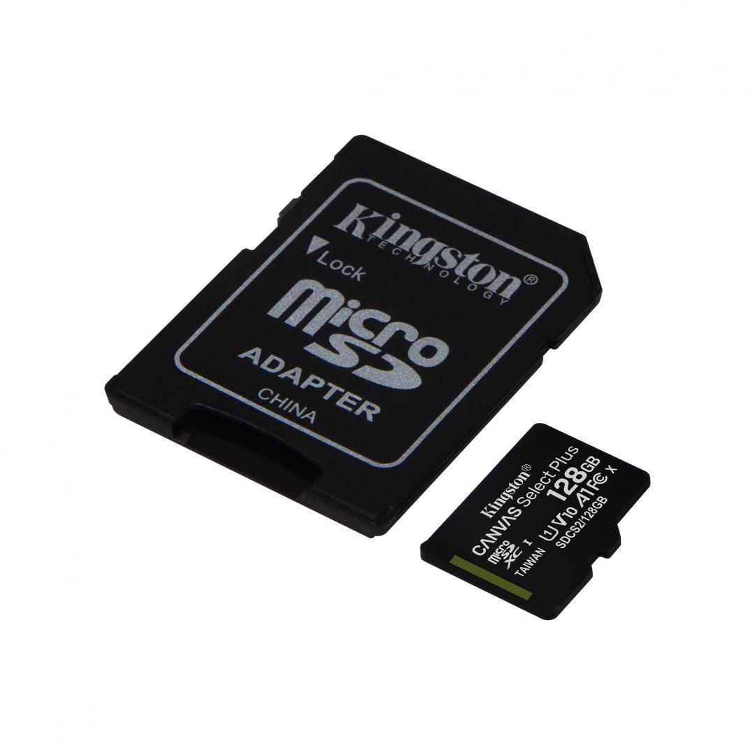 MICROSD CARD KS 128GB CL10 UHS-I CANV