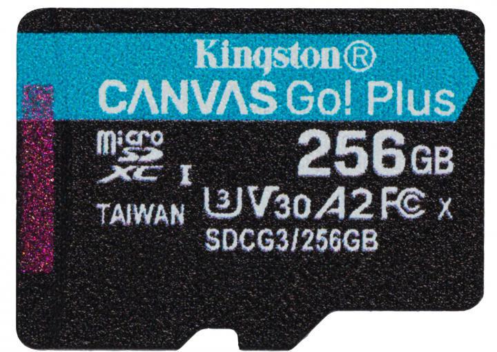 MicroSD Kingston Canvas GO Plus 256GB