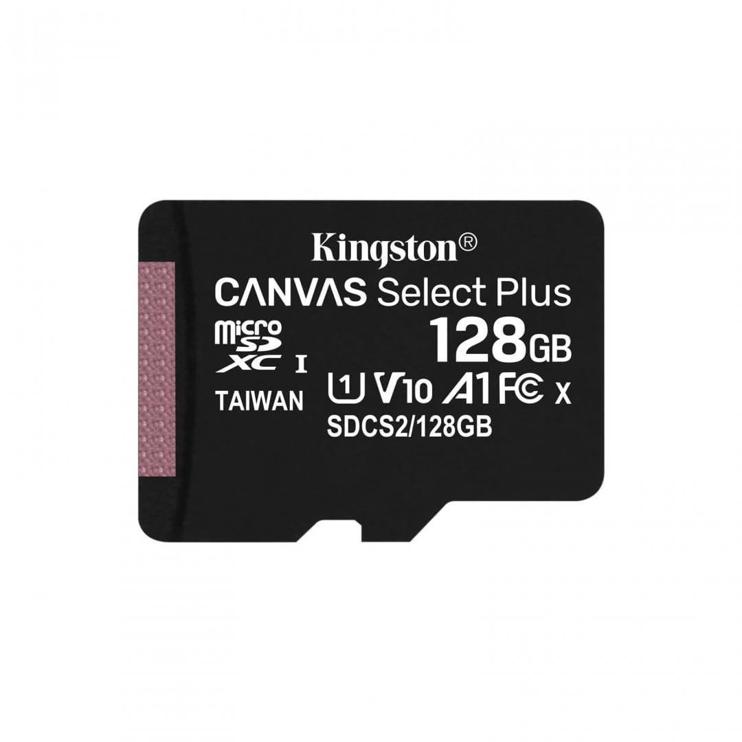 MICROSD 128GB SELECT PLUS SDCS2/128GBP MicroSD Kingston, 128GB, Select Plus