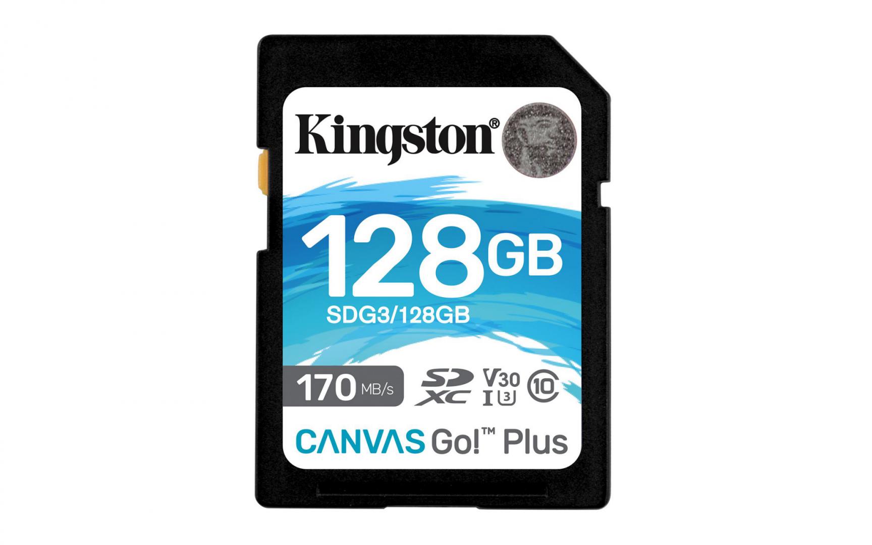 SD CARD KS 128GB CL10 UHS-I CANV GO PLUS