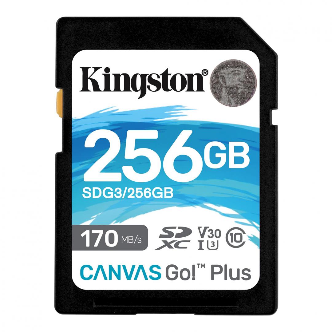 SD CARD KS 256GB CL10 UHS-I CANV GO PLUS