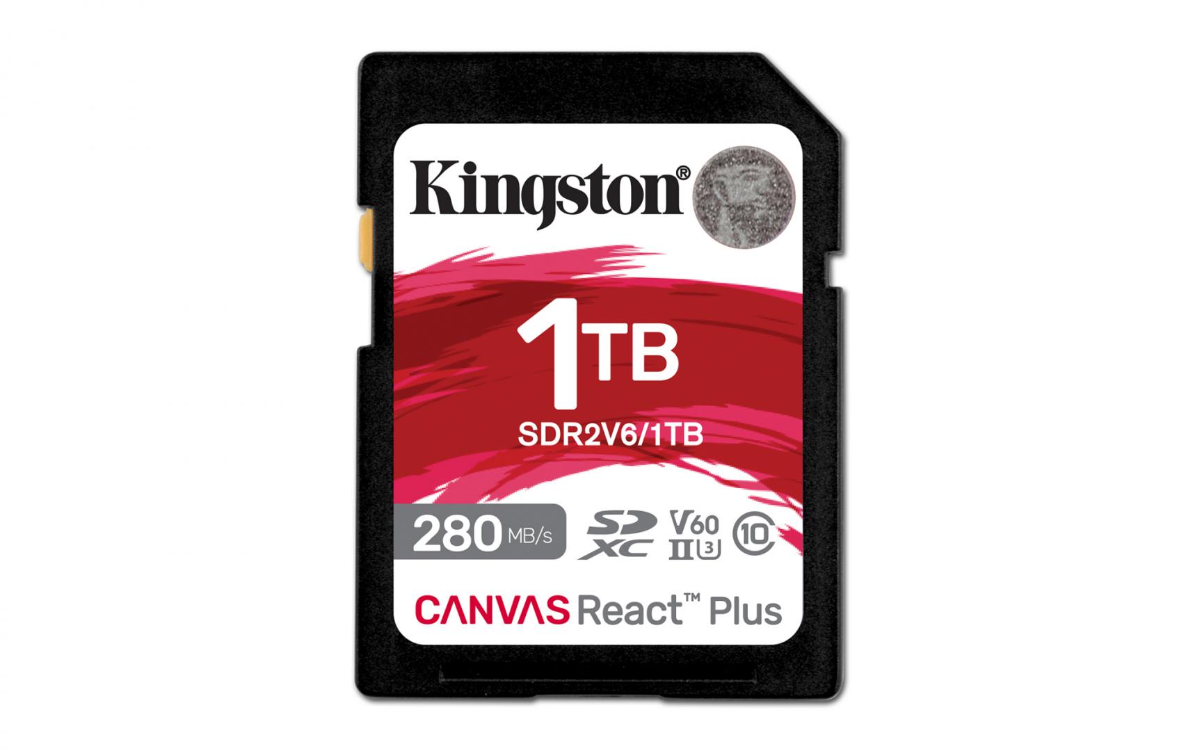 1TB Canvas React Plus SDXC UHS-II 280R/1