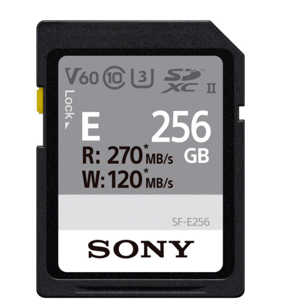 Sony SD Card 256GB UHS-II SF-E Series