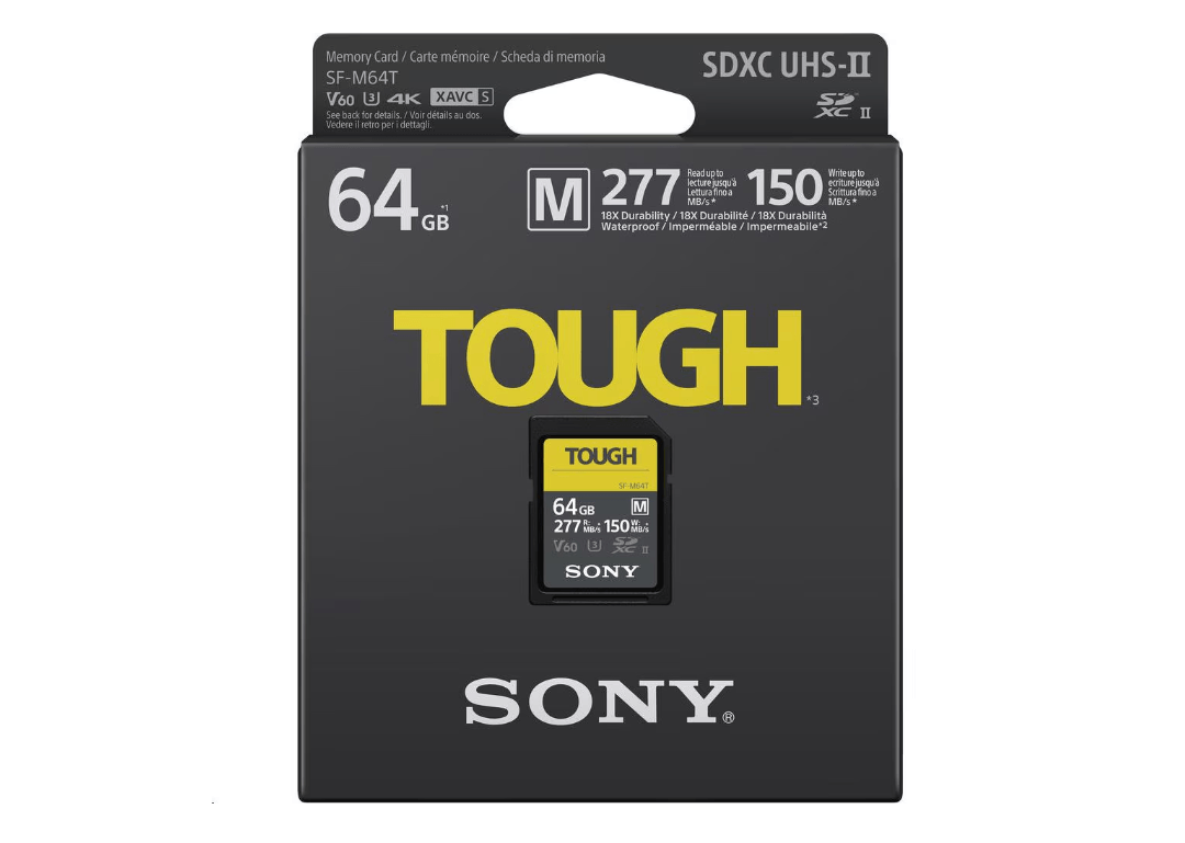 Sony SD Card 64GB UHS-II SF-M Series