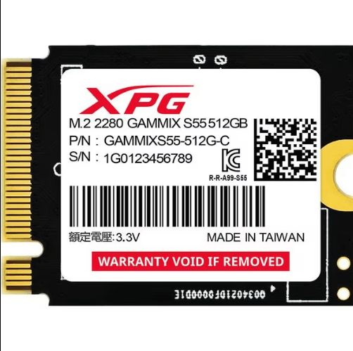 SSD Adata XPG Gammix S55 512GB PCI Expre