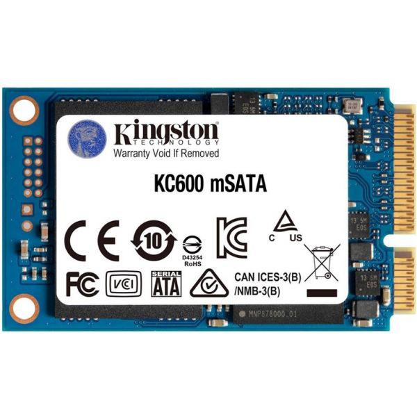 SSD Kingston KC600, 256GB, mSATA KS SSD 256GB MSATA SKC600MS/256G