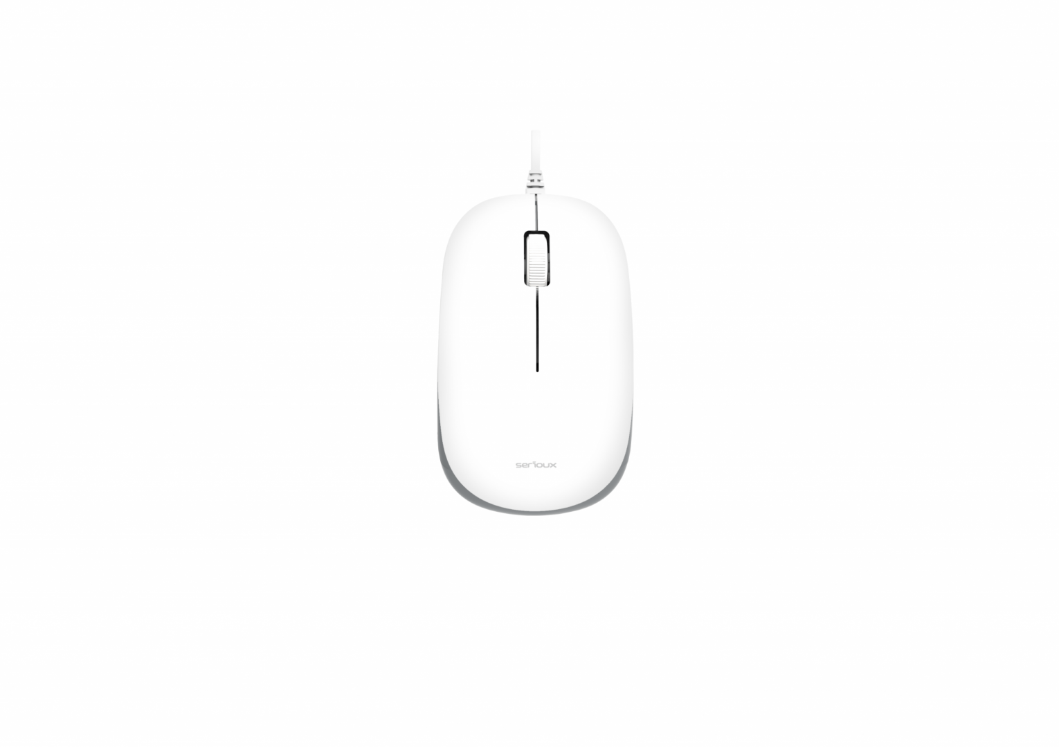 MOUSE SERIOUX WIRED 9800WHT