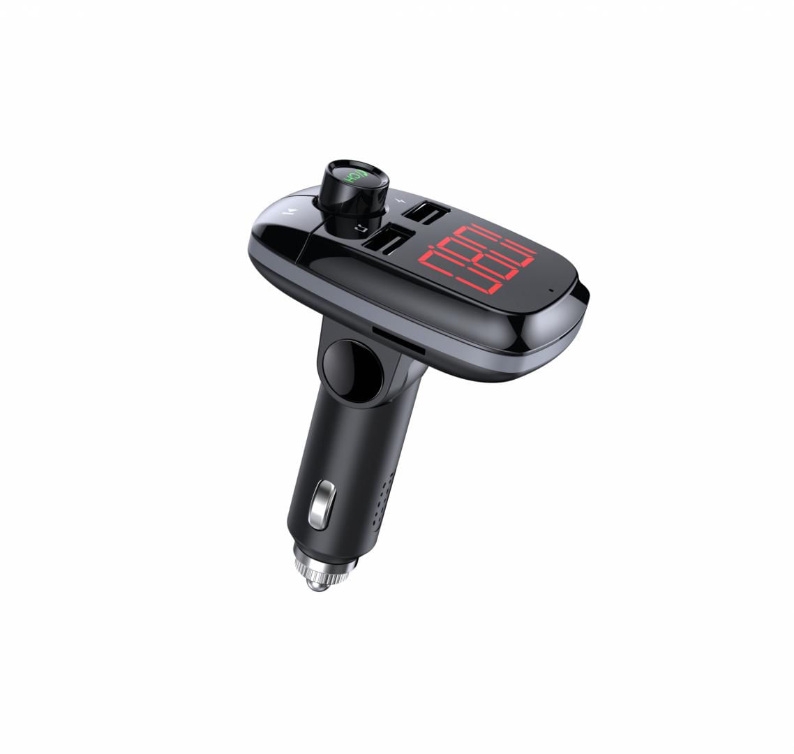Modulator FM Serioux ABFM50, Bluetooth 5.0 , raza actiune de pna la 5 m