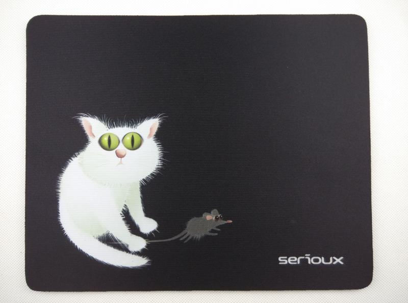 MOUSE PAD SERIOUX MSP02 Mouse pad Serioux, model Cat and mice, MSP02