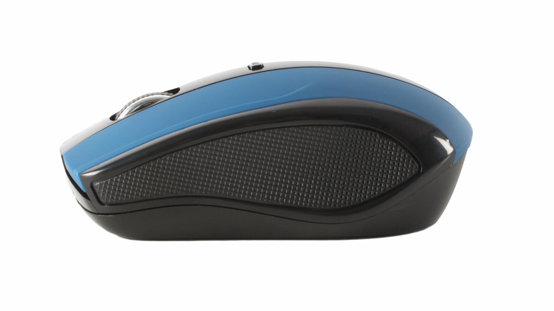 MOUSE SERIOUX RAINBOW400 WR BLUE USB Mouse Serioux, Rainbow 400, fara fir, USB, senzor optic