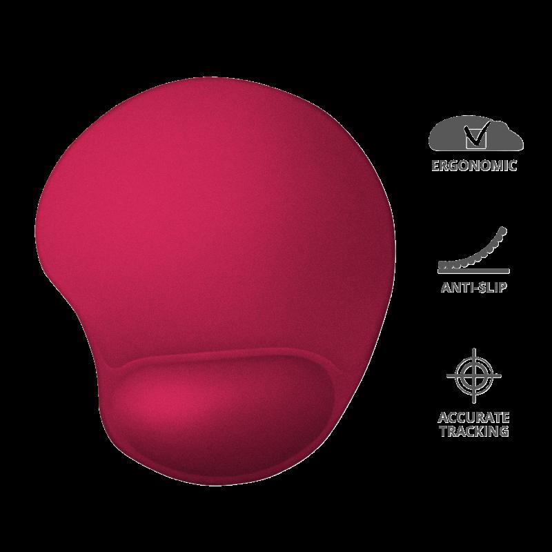 Mousepad cu gel Trust Bigfoot rosu