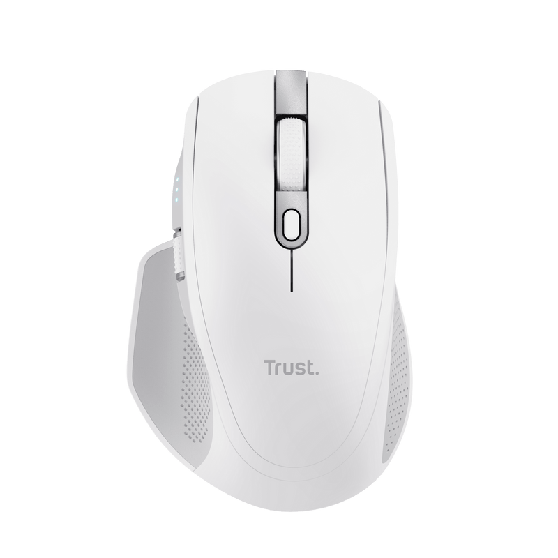 Mouse Trust Ozaa+ 3200 DPI, alb