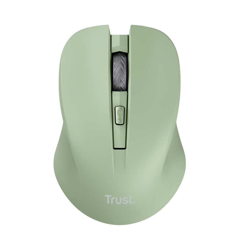 Mouse Trust Mydo Wireless, 1800 DPI verd