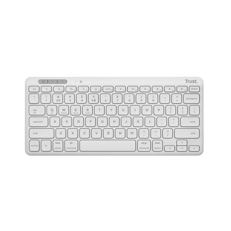 Tastatura Trust Lyra Wireless, alb